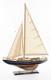 Charming Wooden Sailboat Decor Vintage Nautical Model Gift For Enthusiasts