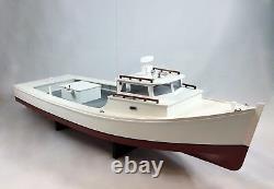 Chesapeake Bay Deadrise Workboat Model, Open Cockpit Boat, Crabbing, Fishing