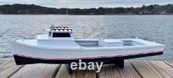 Chesapeake Bay Deadrise Workboat Model, Open Cockpit, V2 (woc2) Free Shipping