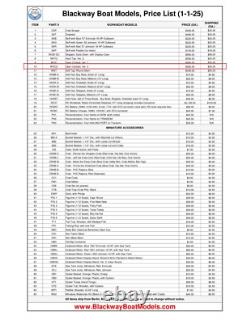 Chesapeake Bay Deadrise Workboat Model, Open Cockpit, V2 (woc2) Free Shipping
