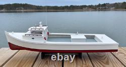 Chesapeake Bay Deadrise Workboat Model, Open Cockpit (woc) Free Shipping