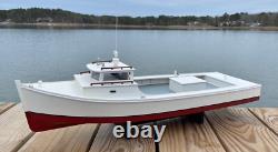 Chesapeake Bay Deadrise Workboat Model, Open Cockpit (woc) Free Shipping