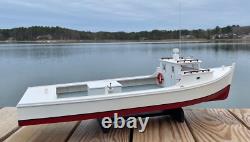 Chesapeake Bay Deadrise Workboat Model, Open Cockpit (woc) Free Shipping