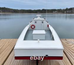 Chesapeake Bay Deadrise Workboat Model, Open Cockpit (woc) Free Shipping