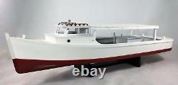 Chesapeake Bay Deadrise Workboat Model, Round Stern Boat, Soft Top