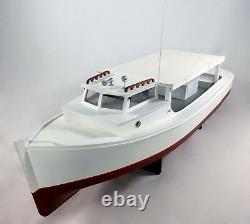Chesapeake Bay Deadrise Workboat Model, Round Stern Boat, Soft Top