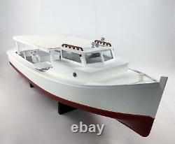 Chesapeake Bay Deadrise Workboat Model, Round Stern Boat, Soft Top