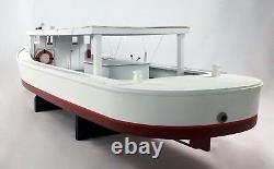 Chesapeake Bay Deadrise Workboat Model, Round Stern Boat, Soft Top