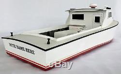 Chesapeake Bay Workboat Model, Fishing and Crabbing Boat, Waterline Model