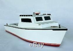 Chesapeake Bay Workboat Model, Fishing and Crabbing Boat, Waterline Model