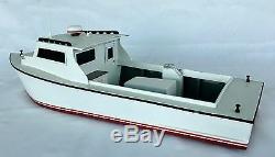 Chesapeake Bay Workboat Model, Fishing and Crabbing Boat, Waterline Model