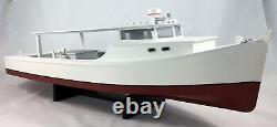 Chesapeake Deadrise Workboat, Hard Top Boat Model, Crabbing, Fishing, Oystering