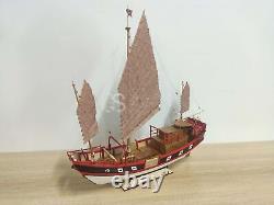 Chinese Sailing Boat 135 433mm Wooden Model Ship Kit