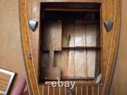 Chris Craft Barrel Back mahogany runabout speedboat model RC ready 29.5