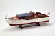 Chris Craft Catalina Handcrafted Wooden Classic Boat Model 31.5 Rc Ready