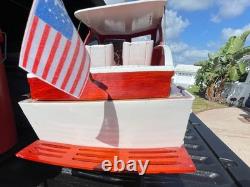 Chris Craft Commander wooden boat model 37 Long