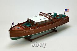 Chris Craft Commuter Handmade Wooden Boat Model 34