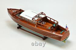 Chris Craft Commuter Handmade Wooden Boat Model 34