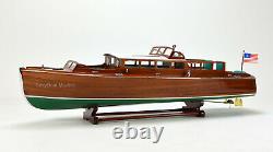 Chris Craft Commuter Handmade Wooden Boat Model 34