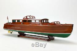 Chris Craft Commuter Handmade Wooden Boat Model 34