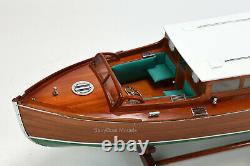 Chris Craft Commuter Handmade Wooden Boat Model 34