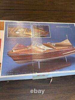Chris Craft Kit#1232 27 Long, 1/8th Scale, 1955 Cobra Wooden Boat Model Kit R/c