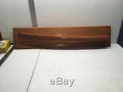 Chris Craft Original Half Hull Wood Ship 1909 Chris Smith Dart Boat Model 1/1