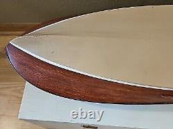 Chris Craft R/C Runabout Speed Boat Classic 27 Model with Custom Wood Box