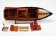 Chris Craft Runabout Handmade Wooden Boat Model Rc Ready
