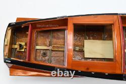 Chris Craft Runabout Handmade Wooden Boat Model RC Ready