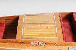 Chris Craft Runabout Wooden Model 32 Power Speed Boat Fully Built New