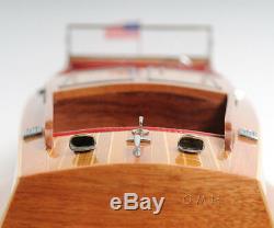 Chris Craft Runabout Wooden Model 32 Power Speed Boat Fully Built New