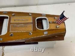 Chris Craft Triple Cockpit Collectible Speed Boat Model B2941021012/18