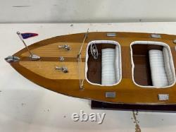 Chris Craft Triple Cockpit Collectible Speed Boat Model B2941021012/18