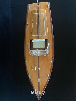 Chris Craft Wooden Classic Model Sport Boat Single Cockpit