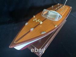 Chris Craft Wooden Classic Model Sport Boat Single Cockpit