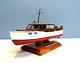 Chris Craft Style Model Boat Custom Built Wooden Cabin Cruiser Model Toy Yacht