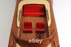 Classic Runabout Speed Boat Wood Model 16 Powerboat Handcrafted Fully Built New