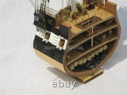 Classics 1/75 sail boat model kits USS. Constitution wooden ship DIY Decoration
