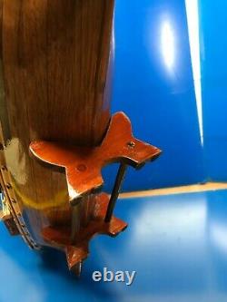 Clipper Ship Nautical Sail Boat Display Model Finished Inlaid Wood 28 BIG