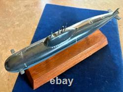 Cold War Soviet Navy Alfa Class Nuclear Submarine Wood/Plastic Model 1267