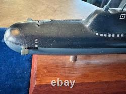 Cold War Soviet Navy Alfa Class Nuclear Submarine Wood/Plastic Model 1267