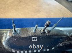 Cold War Soviet Navy Alfa Class Nuclear Submarine Wood/Plastic Model 1267