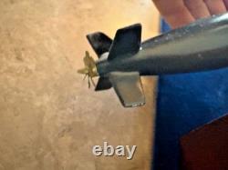 Cold War Soviet Navy Alfa Class Nuclear Submarine Wood/Plastic Model 1267