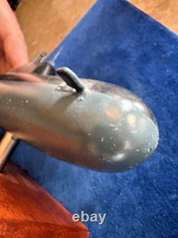 Cold War Soviet Navy Alfa Class Nuclear Submarine Wood/Plastic Model 1267
