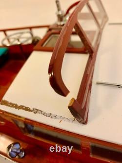 Collectible model of 1929 Chris Craft Cruiser Hand-Made Wooden Model-33.5 long