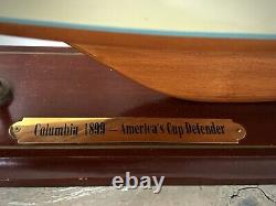 Columbia 1899 America's Cup Defender boat model