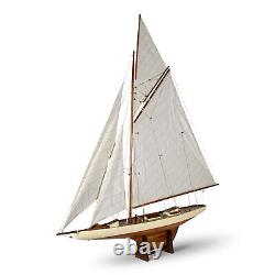 Columbia 1901 America's Cup J Class Yacht Model 45 Wooden Sailboat Built Boat