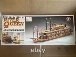 Constructo River Queen Wooden Steamboat Model Kit 180 #80815