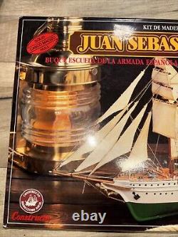 Constructo Wood/Brass Model Kit Juan Sebastian Elcano 1205 Spanish Navy Boat